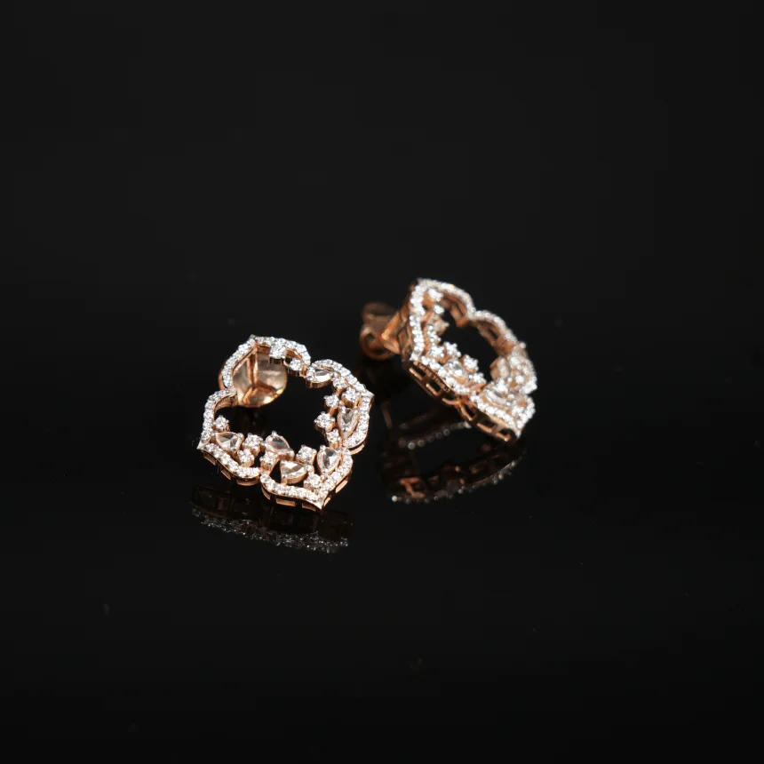 Fleuré Diamond Studs