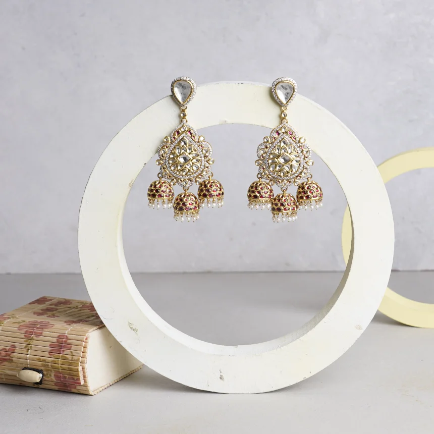 Polki Earrings
