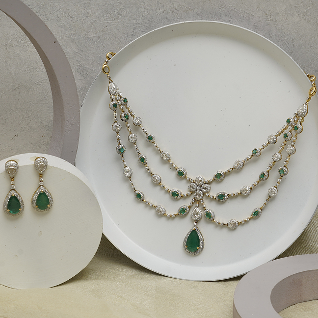 The Zariya Emerald Necklace