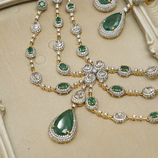 The Zariya Emerald Necklace