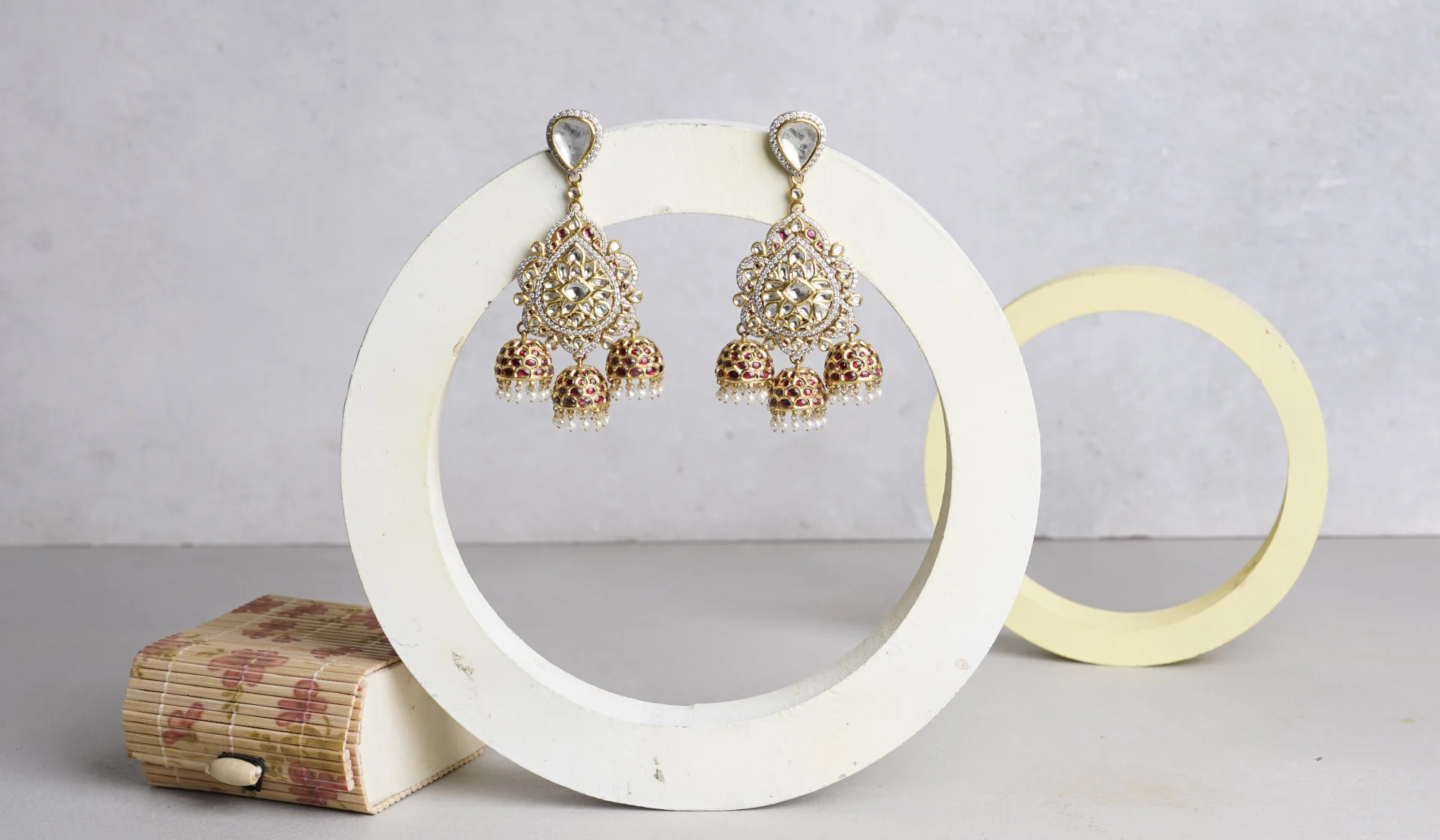 Polki Earrings