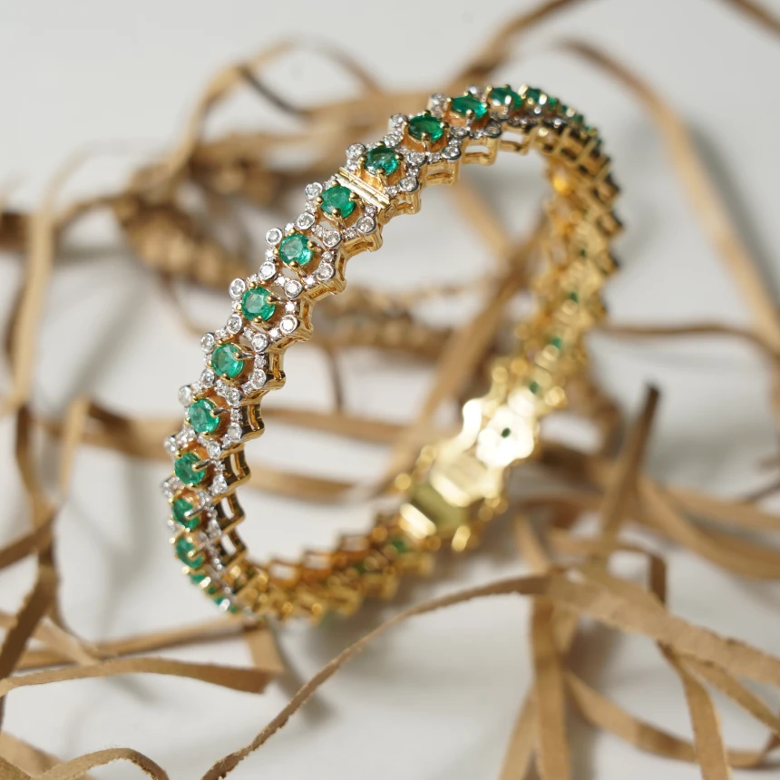 The Aurelia Emerald Bracelet