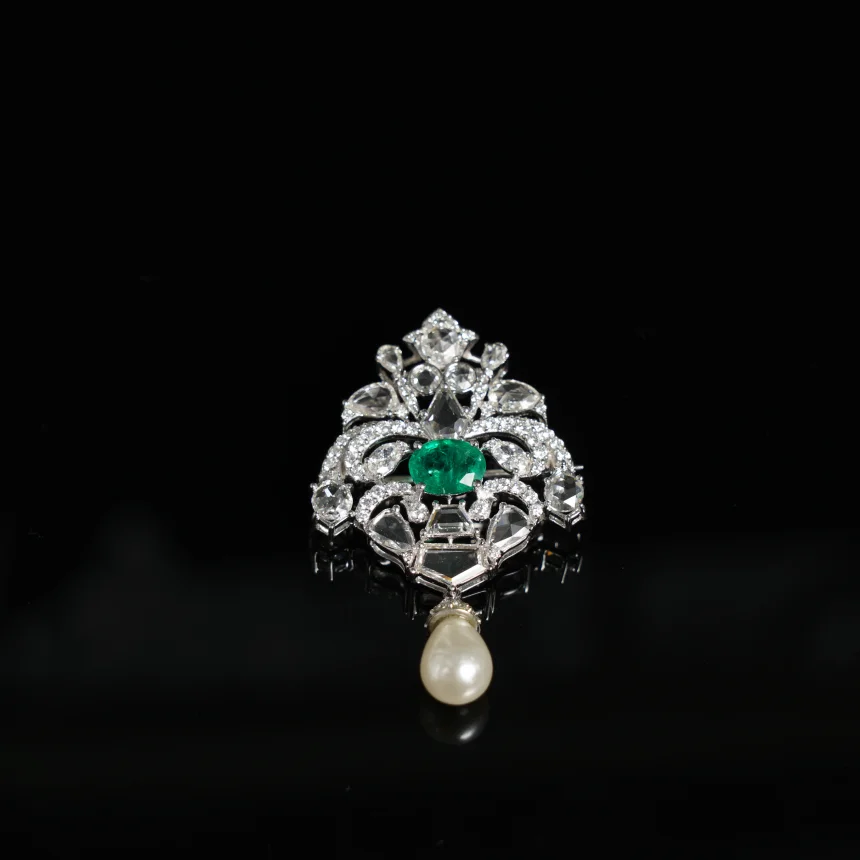The Imperial Emerald Brooch