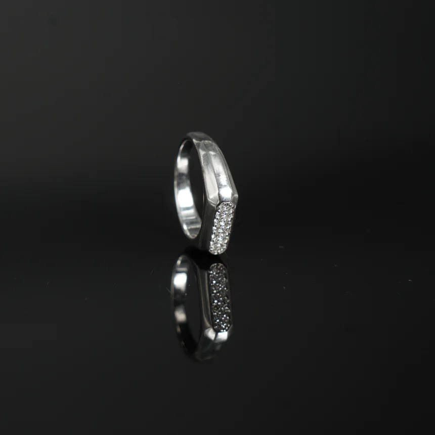 The Sterling Edge Ring