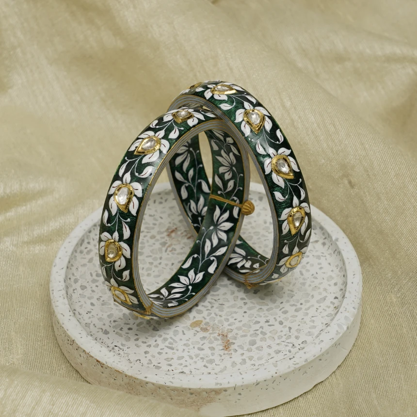 Polki Bangles
